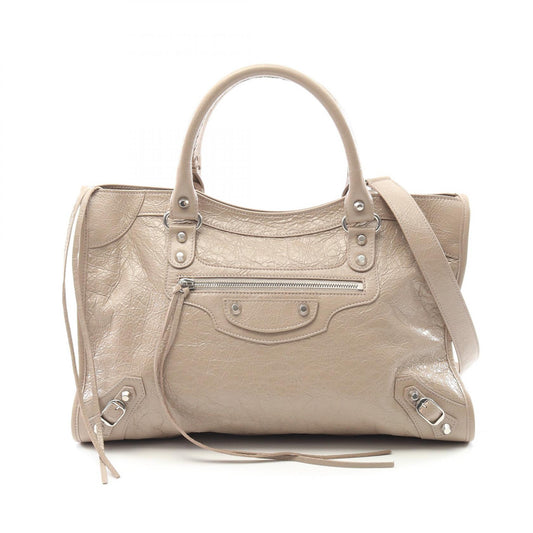 Balenciaga City Medium Leather Handbag