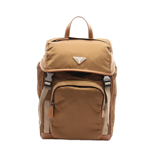 Prada Nylon Leather Backpack 2VZ1352CX2