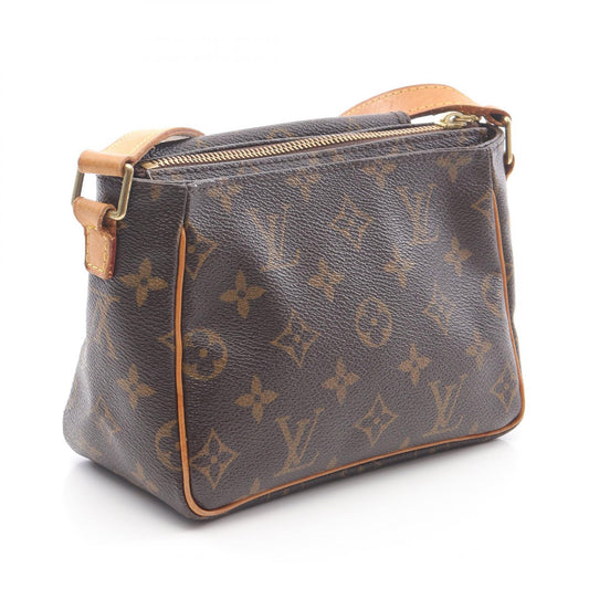 Louis Vuitton Vivacite PM Shoulder Bag Brown