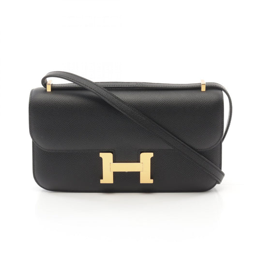 Hermes Constance Élan Shoulder Bag Black