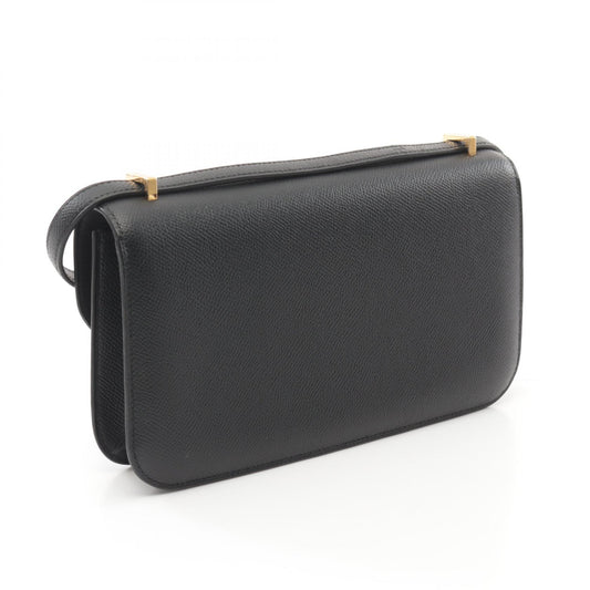 Hermes Constance Élan Shoulder Bag Black