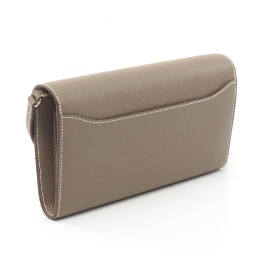 Hermes Constance Long To Go Leather Shoulder Bag