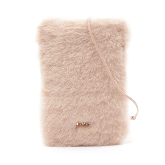 Max Mara Teddy Bear Wool Silk Alpaca Shoulder Bag