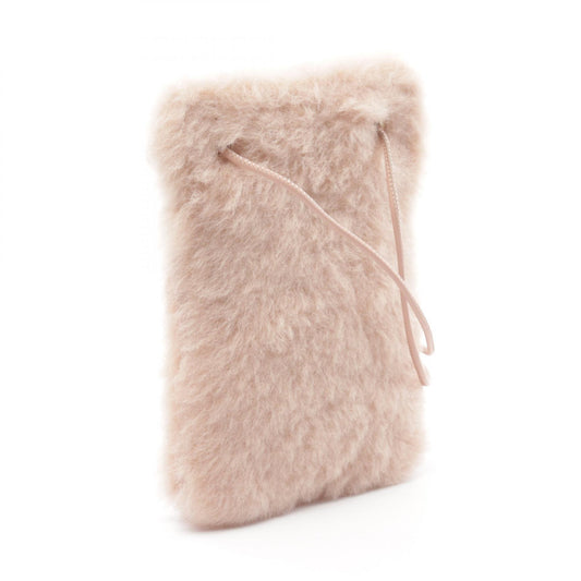 Max Mara Teddy Bear Wool Silk Alpaca Shoulder Bag