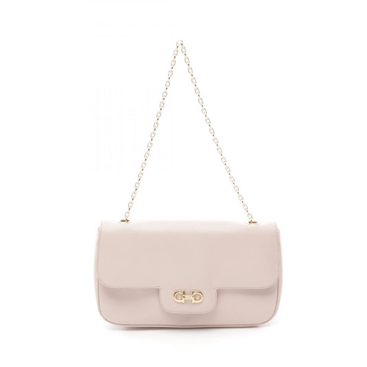 Salvatore Ferragamo Leather Gancini Shoulder Bag