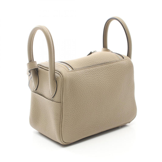 Hermes Lindy Mini Shoulder Bag Beige