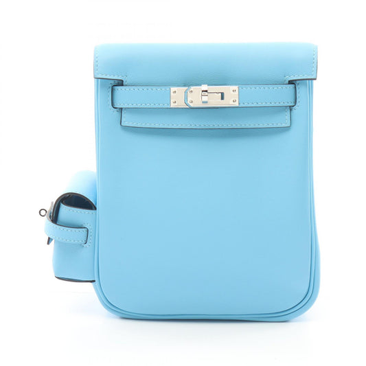 Hermes Kelly Jump Backpack Blue