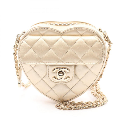 Chanel Lambskin Matelasse Shoulder Bag