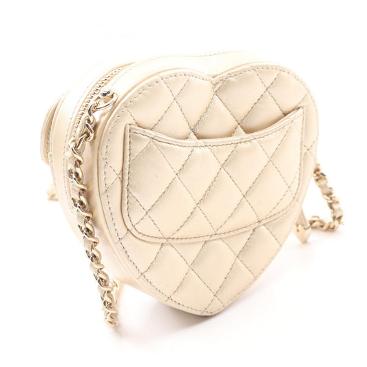 Chanel Lambskin Matelasse Shoulder Bag