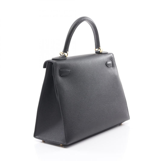 Hermes Kelly 28 Handbag Black