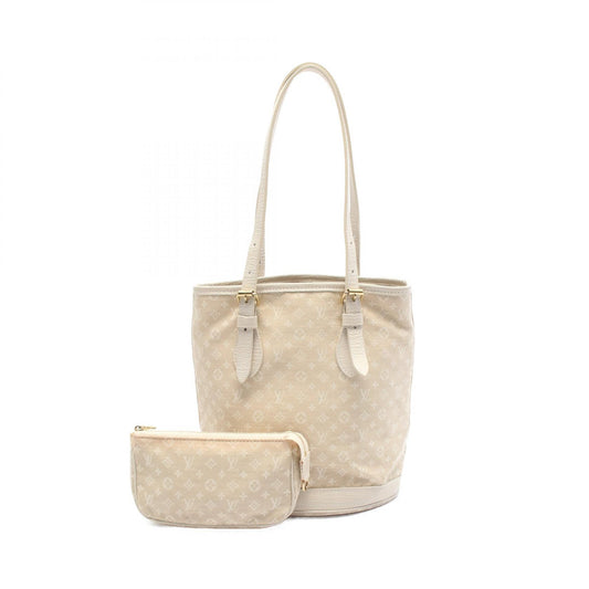 Louis Vuitton Monogram Mini Lin Dune Bucket PM Handbag M95316