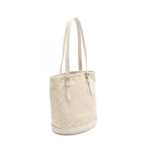 Louis Vuitton Monogram Mini Lin Dune Bucket PM Handbag M95316
