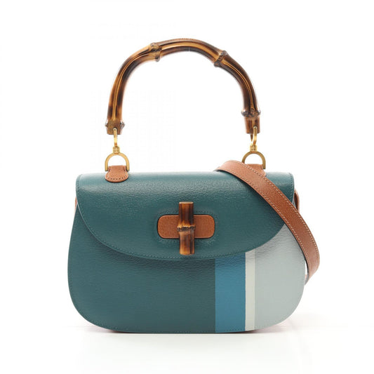Gucci Leather Bamboo Handbag by Yui Yaegashi