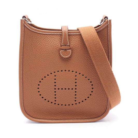 Hermes Evelyne TPM Shoulder Bag Brown
