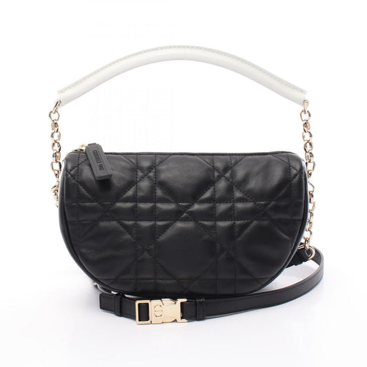 Dior VIBE Small Hobo Cannage Leather Shoulder Bag