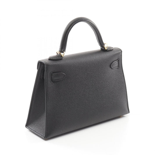 Hermes Mini Kelly 2 Handbag Black