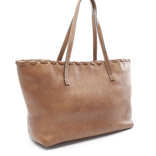 Gucci Leather Tote Bag Brown 218780