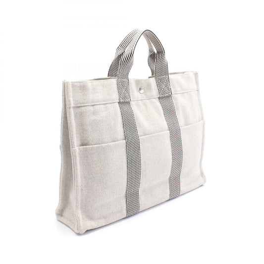Hermes Canvas New Fourre-Tout MM Tote Bag