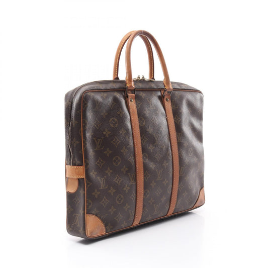 Louis Vuitton Monogram PVC Leather Briefcase M53361