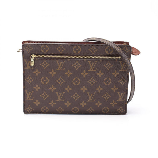 Louis Vuitton Enghien Shoulder Bag PVC Leather