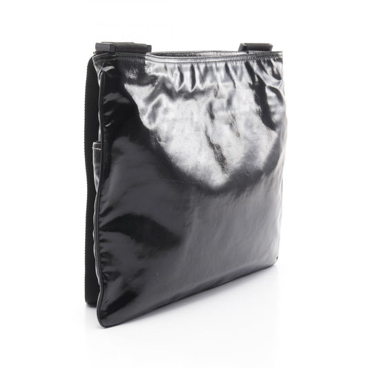 Gucci Crest Shoulder Bag PVC Canvas