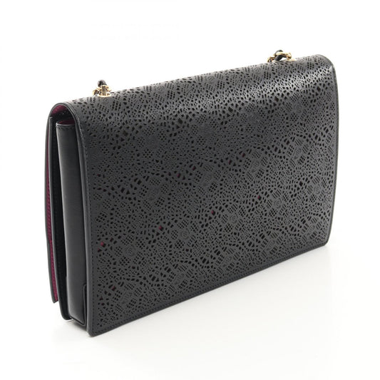 Salvatore Ferragamo Leather Gancini Shoulder Bag