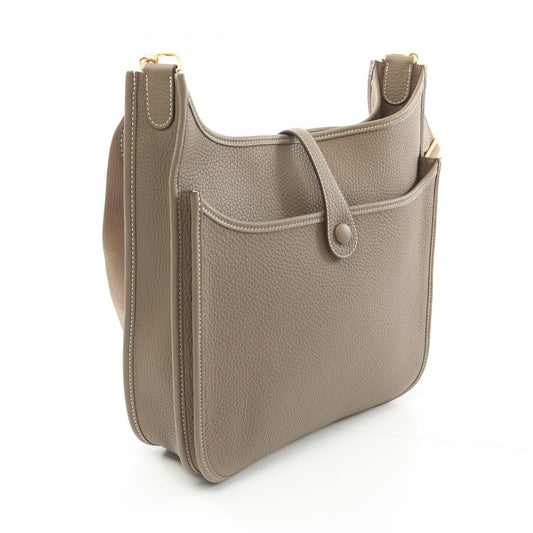 Hermes Evelyne 3 PM Shoulder Bag Brown