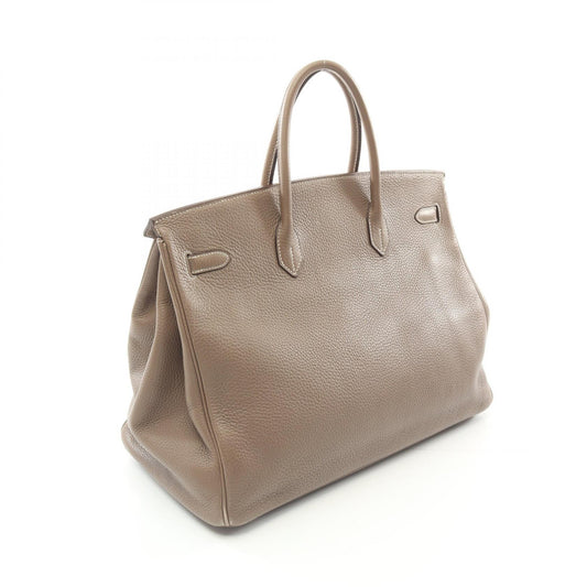 Hermes Birkin 40 Togo Leather Handbag Brown
