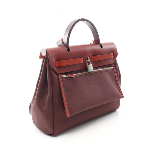 Hermes Canvas Zip PM Handbag
