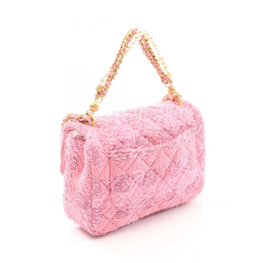 Chanel Mini Matelassé Fabric Shoulder Bag