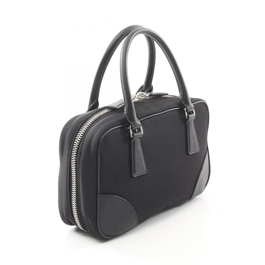 Prada Nylon Saffiano Leather Handbag 1BB121