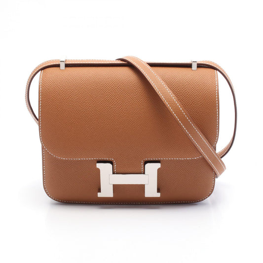 Hermes Constance 3 Mini Miroir Shoulder Bag Brown