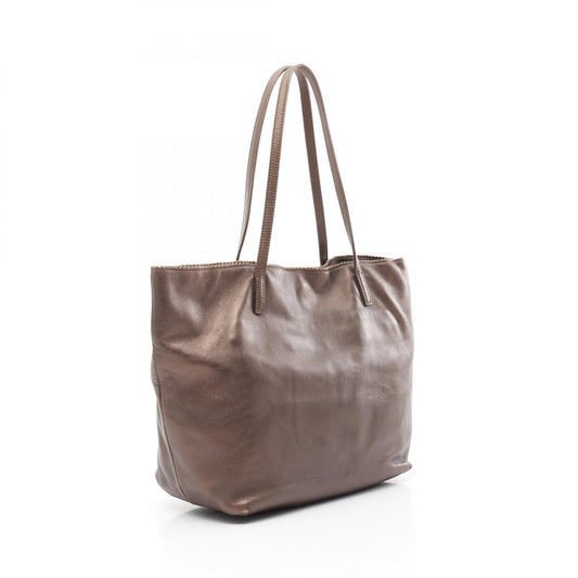 Loewe Anagram Leather Tote Bag