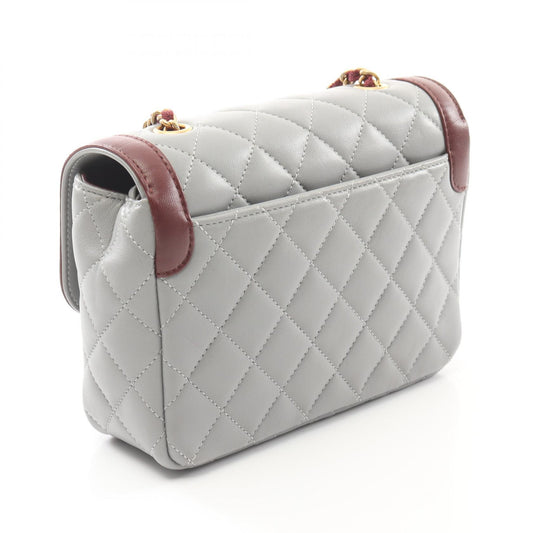 Chanel Lambskin Matelasse Shoulder Bag