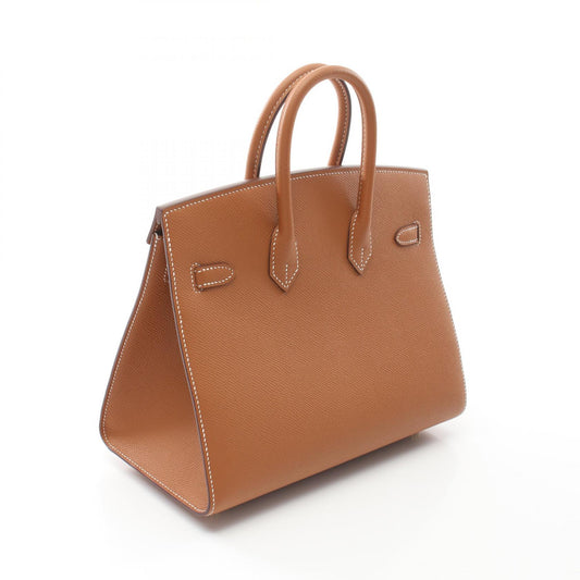 Hermes Birkin 25 Gold Handbag Brown
