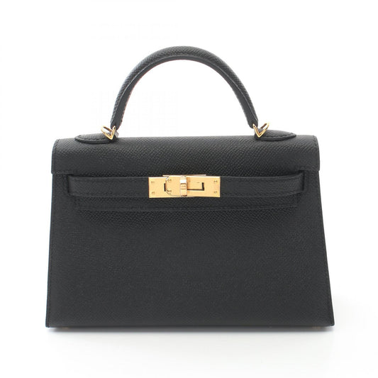 Hermes Mini Kelly 2 Handbag Black