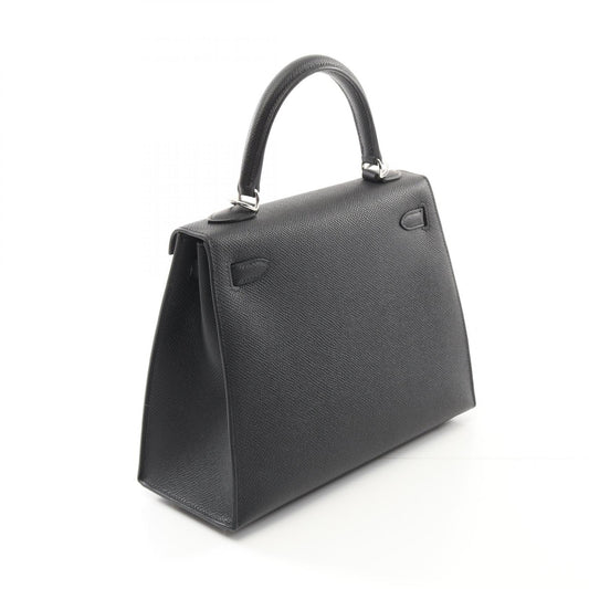 Hermes Kelly 25 Handbag Black