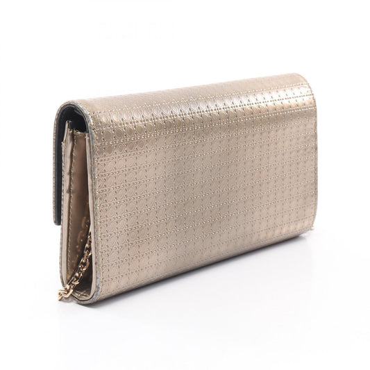 Christian Dior Leather Micro Cannage Shoulder Bag