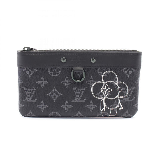 Louis Vuitton Pochette Apollo PM Leather Clutch