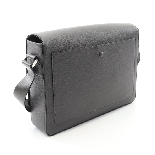 Valextra Leather Shoulder Bag Gray