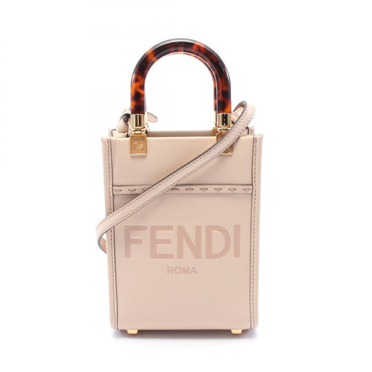 Fendi Sunshine Mini Leather Handbag 8BS051