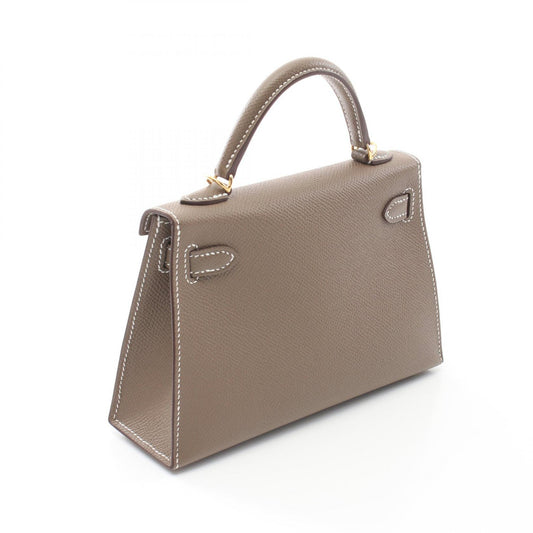 Hermes Mini Kelly 2 Handbag Brown