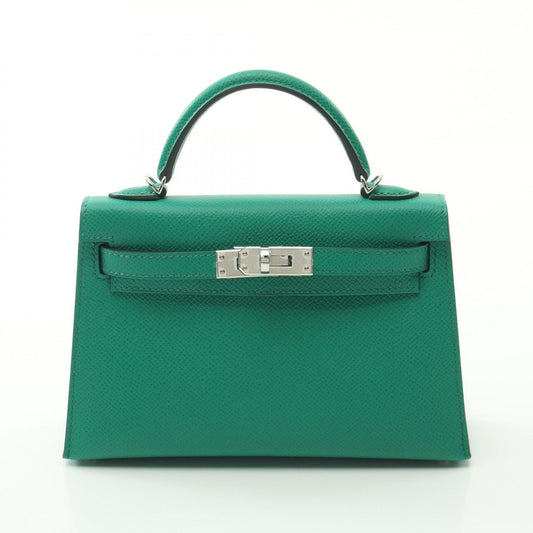 Hermes Mini Kelly 2 Handbag Green