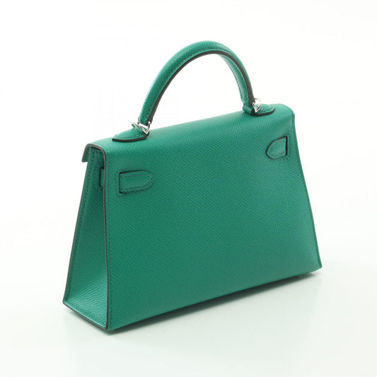 Hermes Mini Kelly 2 Handbag Green