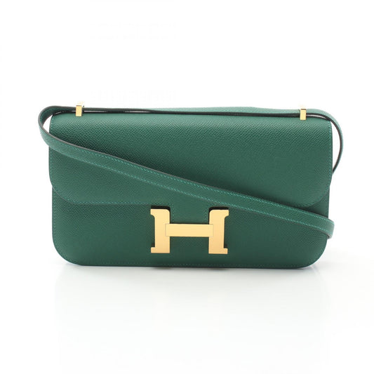 Hermes Constance Élan Shoulder Bag Green