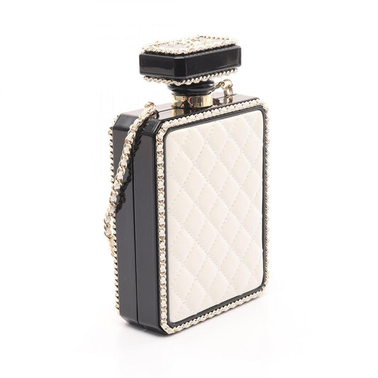 Chanel No.5 Coco Mark Leather Shoulder Bag