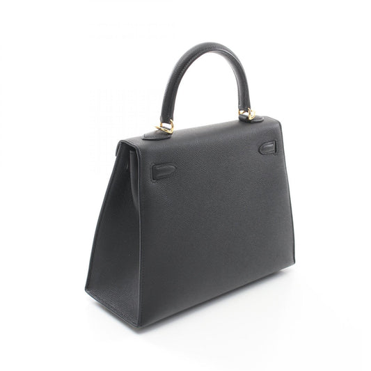Hermes Kelly 25 Handbag Black