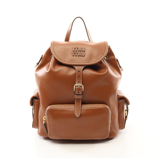 Miu Miu Leather Backpack 5BZ042