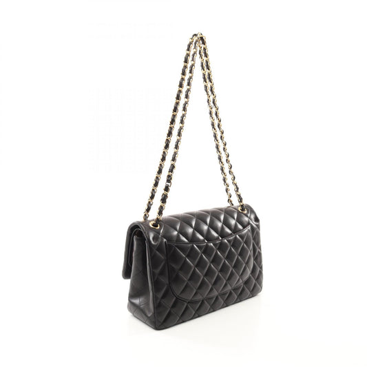 Chanel Lambskin Large Flap Shoulder Bag A58600
