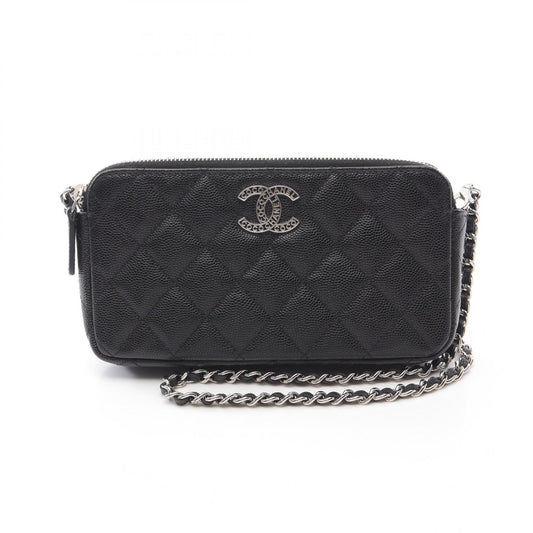 Chanel Leather Matelasse Shoulder Bag AP3837